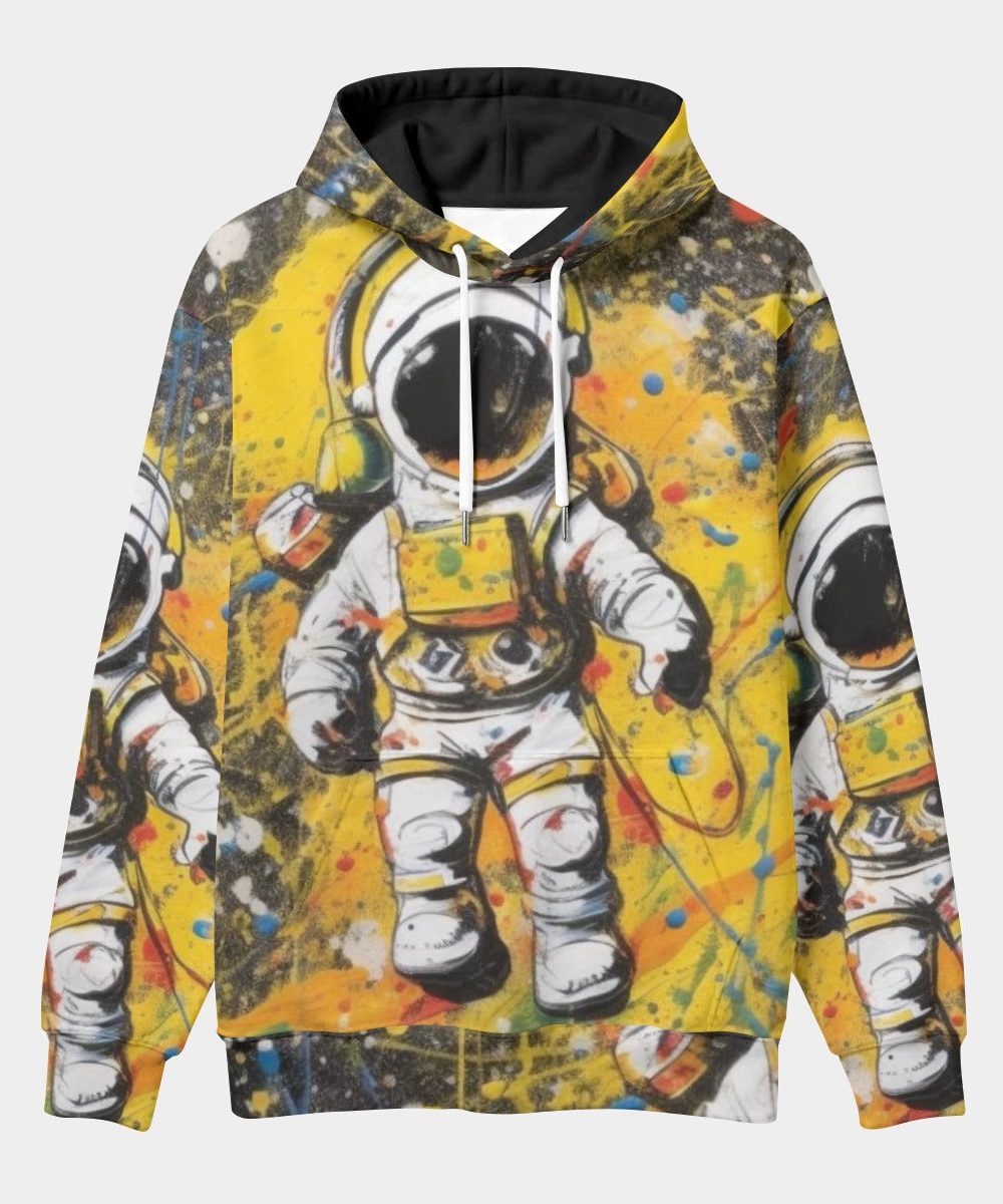 Astronaut Graphic All Over Print 3D Hoodie