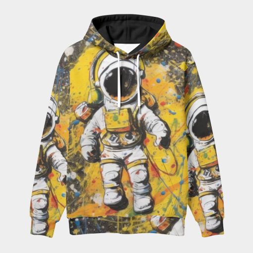 Astronaut Graphic All Over Print 3D Hoodie