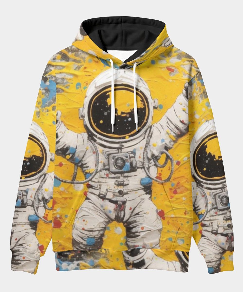 Astronaut Graphic All Over Print 3D Hoodie