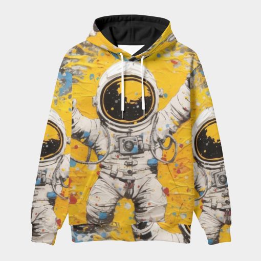 Astronaut Graphic All Over Print 3D Hoodie