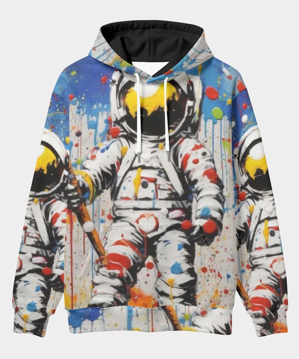 Astronaut Graphic All Over Print 3D Hoodie