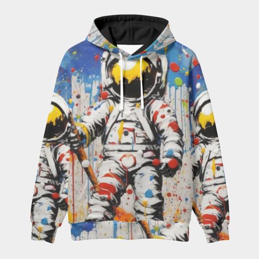 Astronaut Graphic All Over Print 3D Hoodie