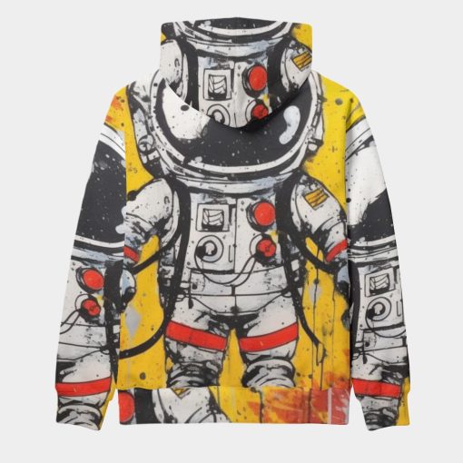 Astronaut Graphic All Over Print 3D Hoodie
