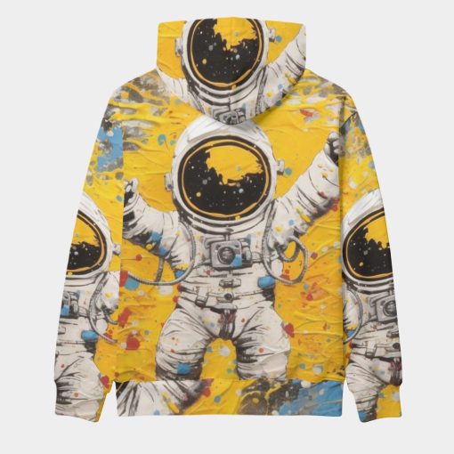 Astronaut Graphic All Over Print 3D Hoodie