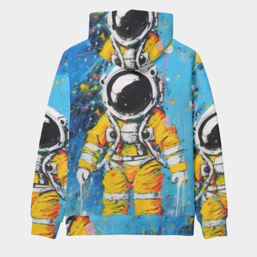 Astronaut Graphic All Over Print 3D Hoodie