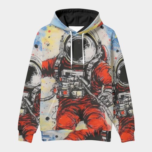 Astronaut Graphic All Over Print 3D Hoodie