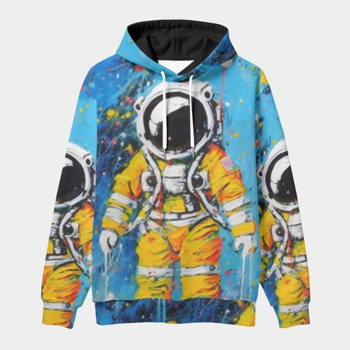 Astronaut Graphic All Over Print 3D Hoodie