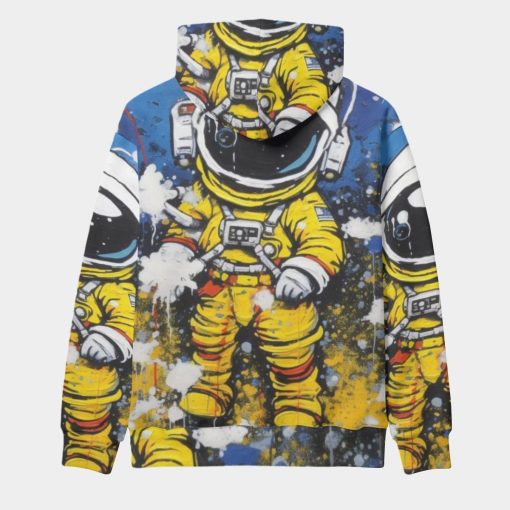 Astronaut Graphic All Over Print 3D Hoodie