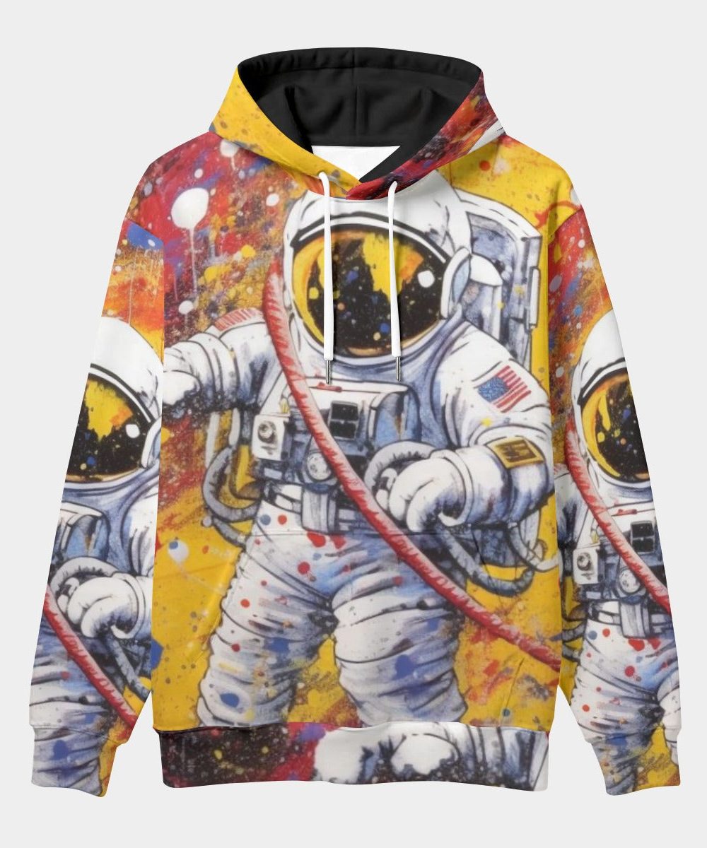 Astronaut Graphic All Over Print 3D Hoodie