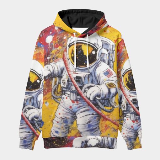 Astronaut Graphic All Over Print 3D Hoodie