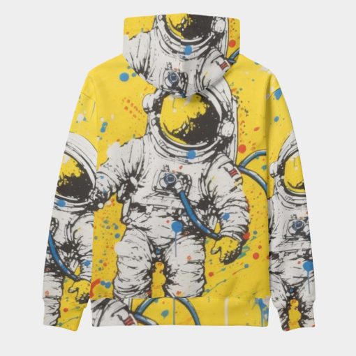 Astronaut Graphic All Over Print 3D Hoodie