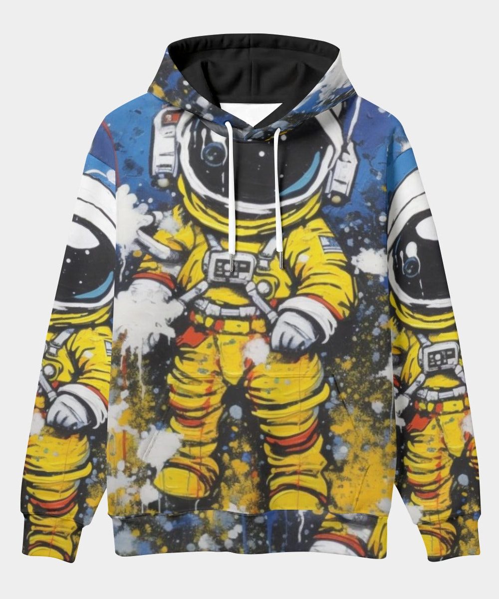 Astronaut Graphic All Over Print 3D Hoodie