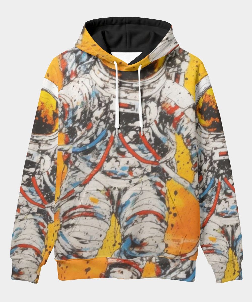 Astronaut Graphic All Over Print 3D Hoodie