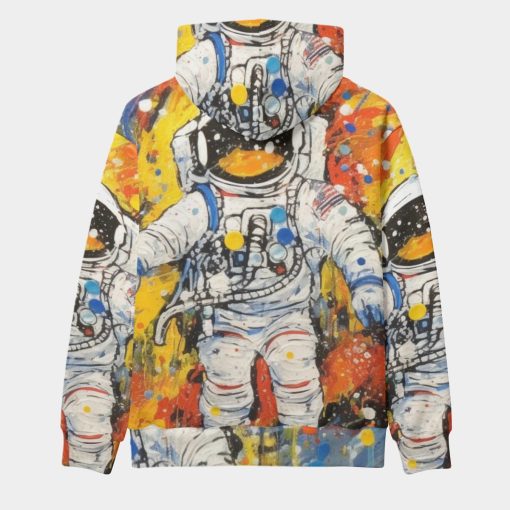 Astronaut Graphic All Over Print 3D Hoodie
