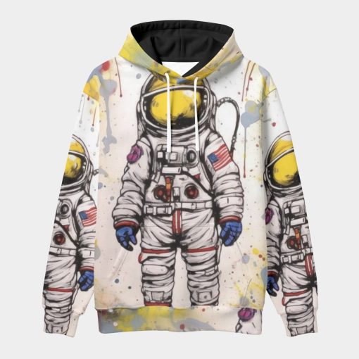 Astronaut Graphic All Over Print 3D Hoodie