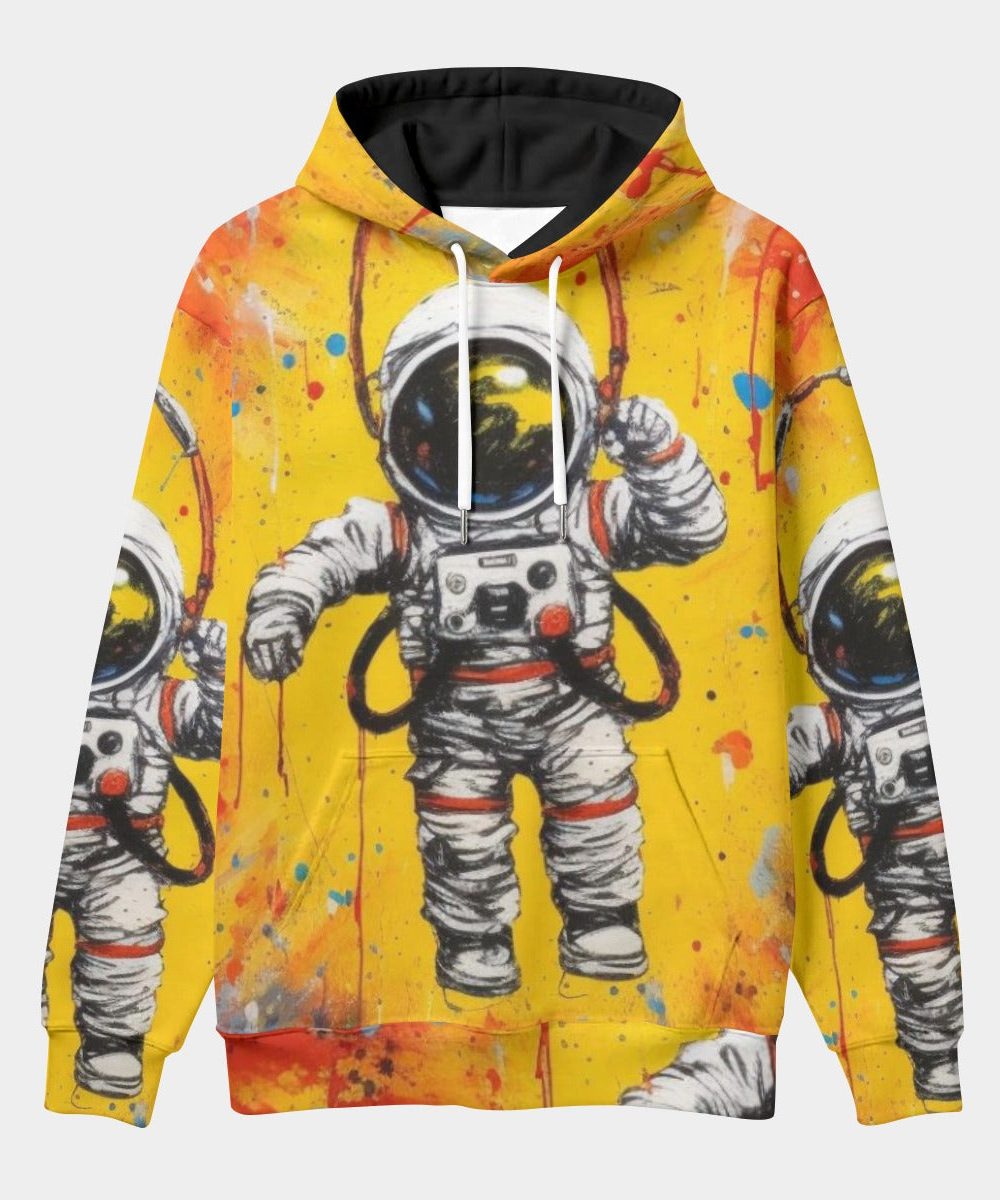 Astronaut Graphic All Over Print 3D Hoodie