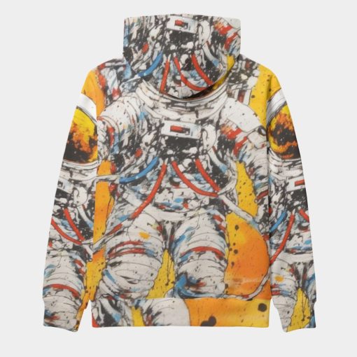 Astronaut Graphic All Over Print 3D Hoodie