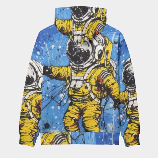 Astronaut Graphic All Over Print 3D Hoodie