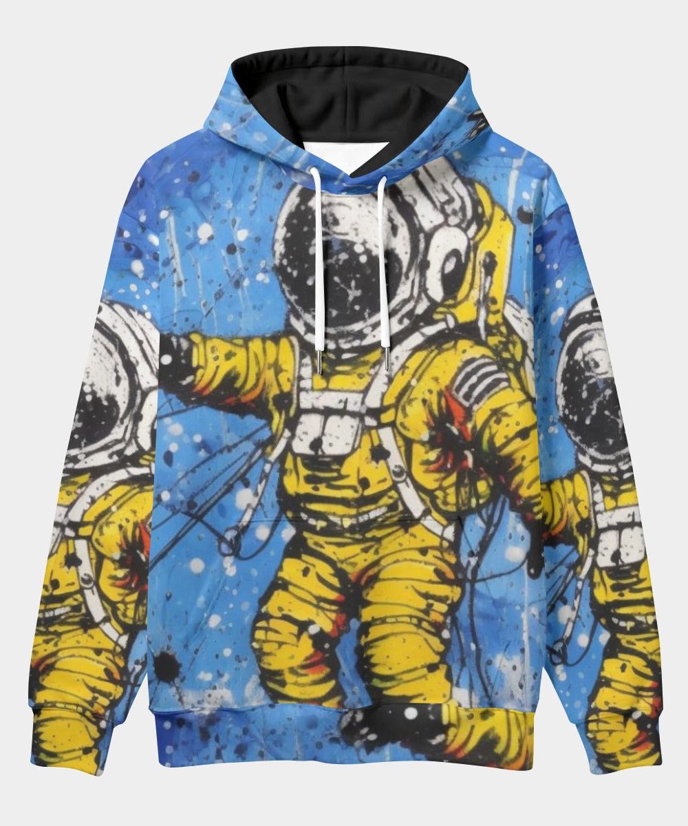 Astronaut Graphic All Over Print 3D Hoodie