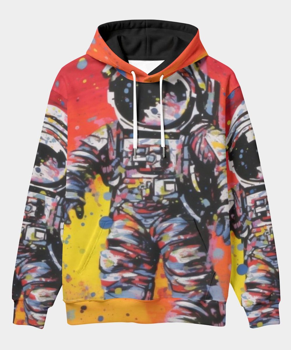 Astronaut Graphic All Over Print 3D Hoodie