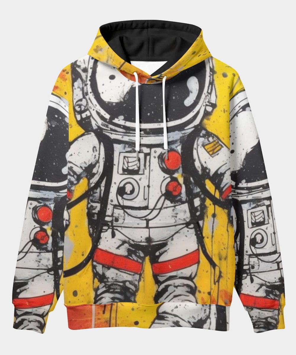 Astronaut Graphic All Over Print 3D Hoodie