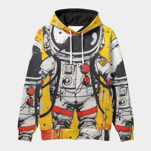 Astronaut Graphic All Over Print 3D Hoodie