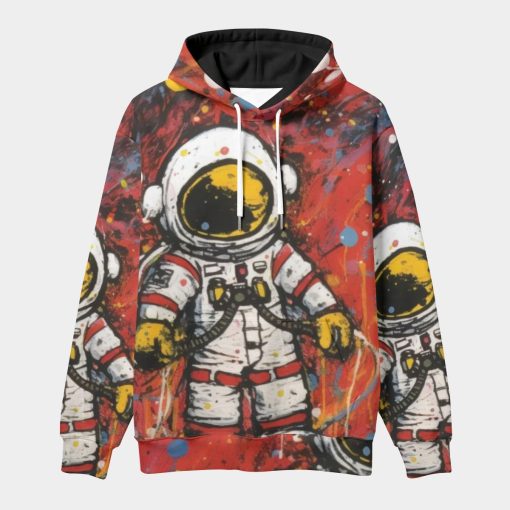 Astronaut Graphic All Over Print 3D Hoodie