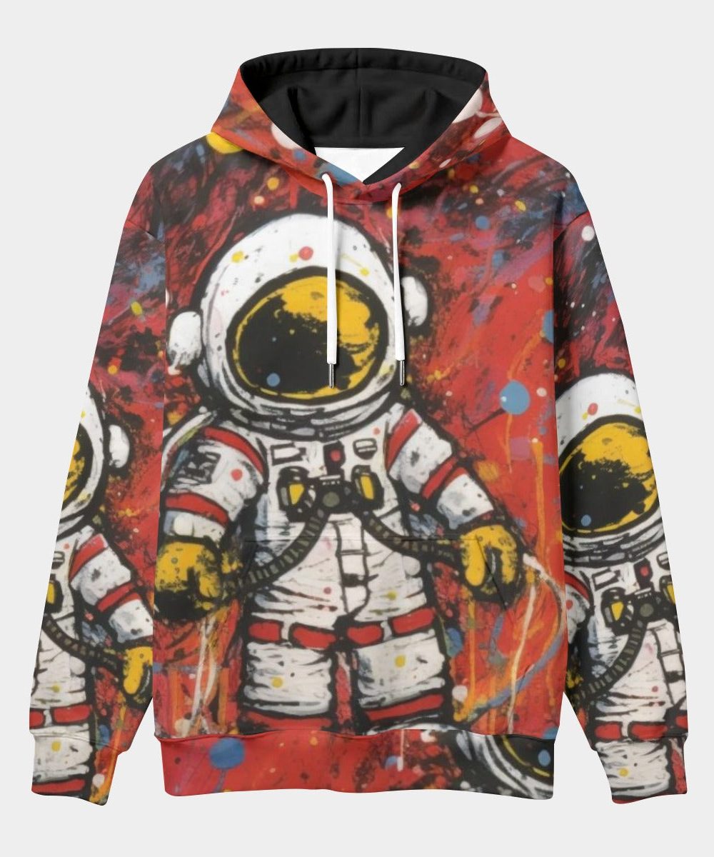 Astronaut Graphic All Over Print 3D Hoodie