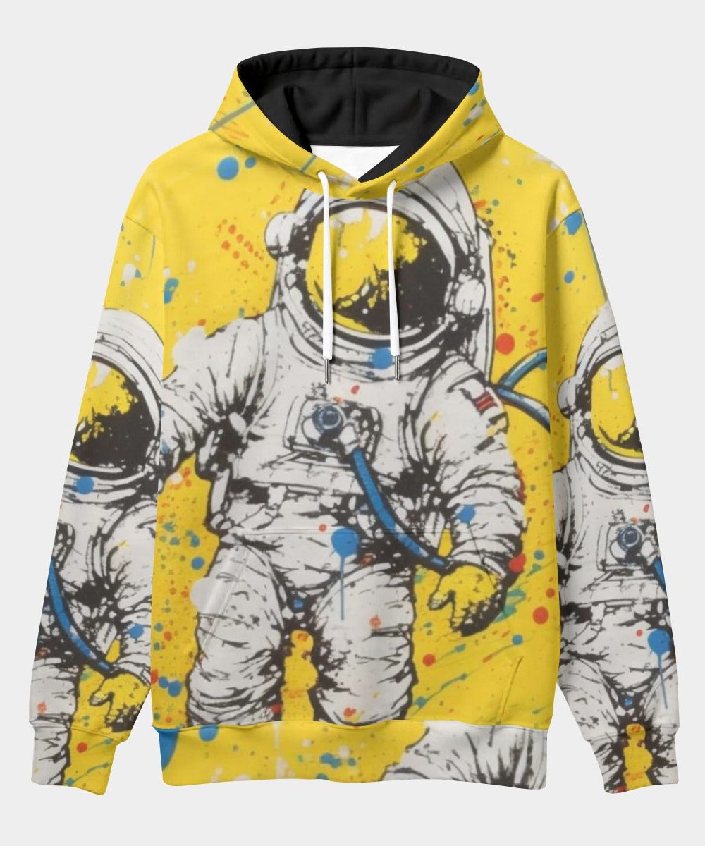 Astronaut Graphic All Over Print 3D Hoodie