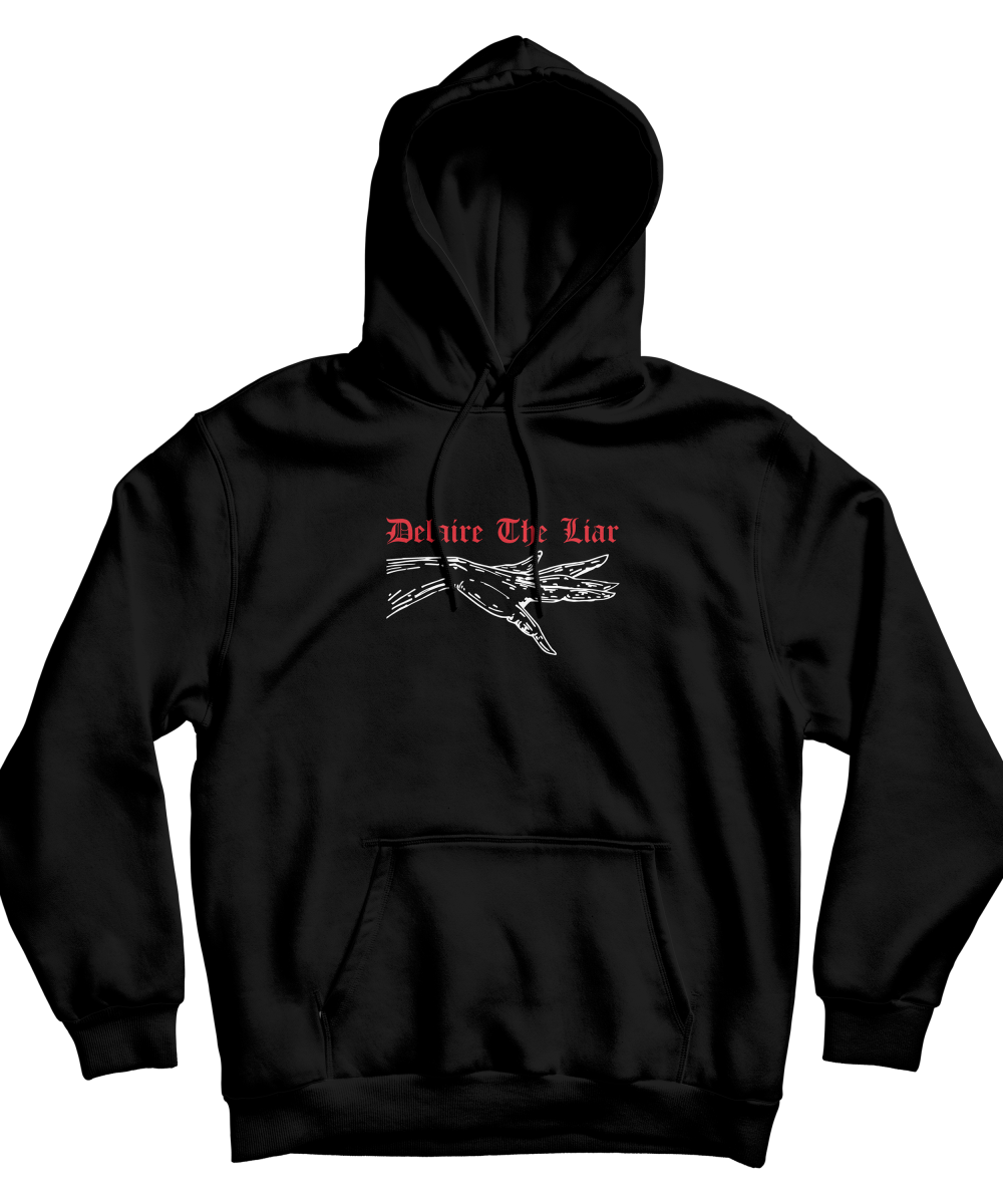 SELF DEFENCE Black Hoodie