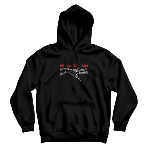 SELF DEFENCE Black Hoodie