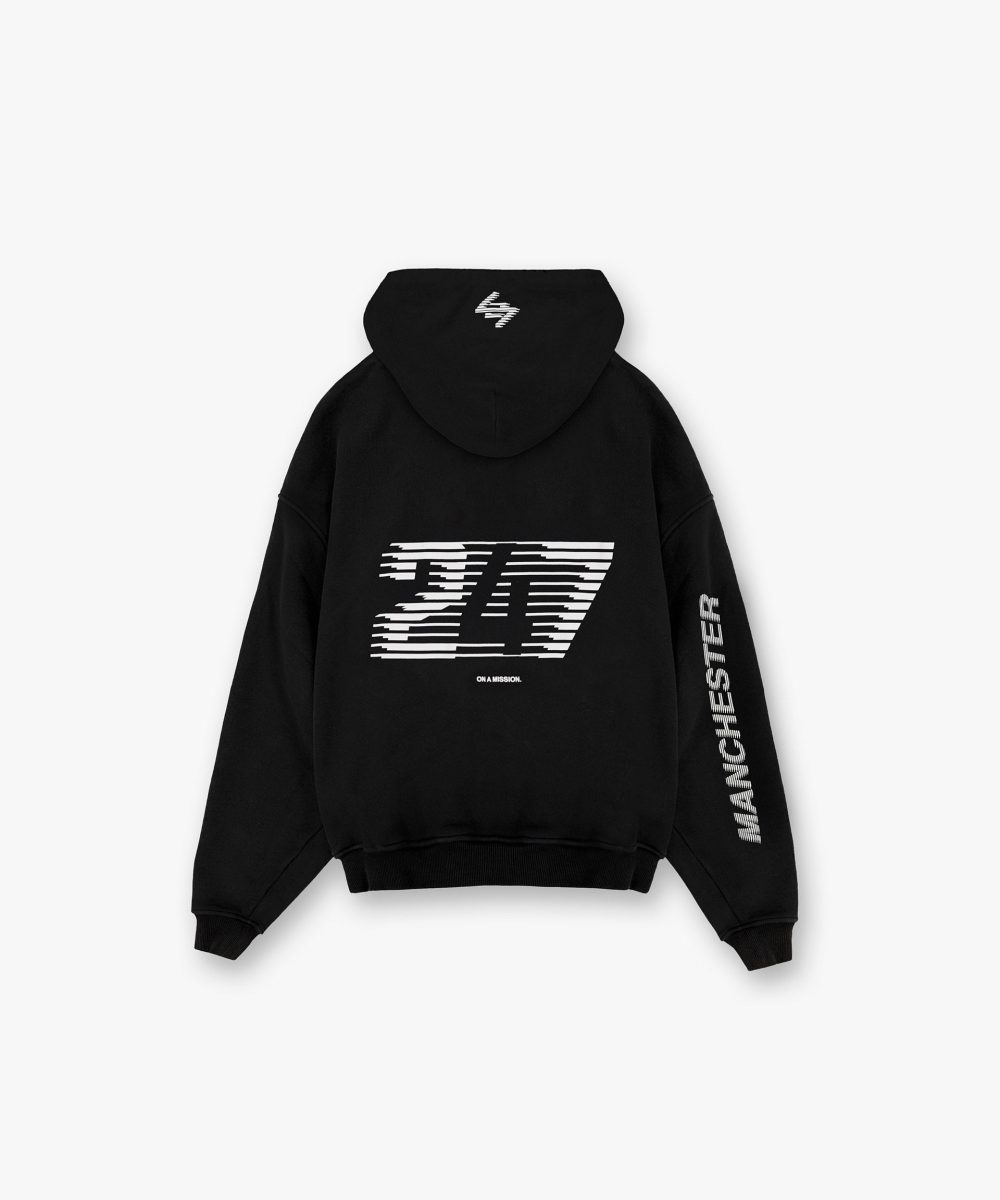 247 Manchester Hoodie - Black