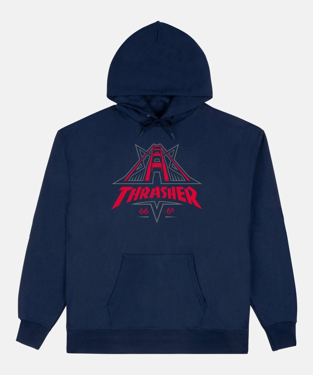 GOLDEN GATE - HOODIE - NAVY