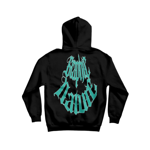 AMWTD Goth Black Hoodie