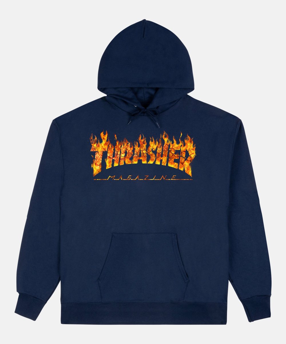 INFERNO - HOODIE - NAVY BLUE
