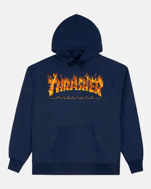 INFERNO - HOODIE - NAVY BLUE