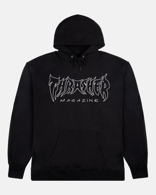 METAL - HOODIE - BLACK