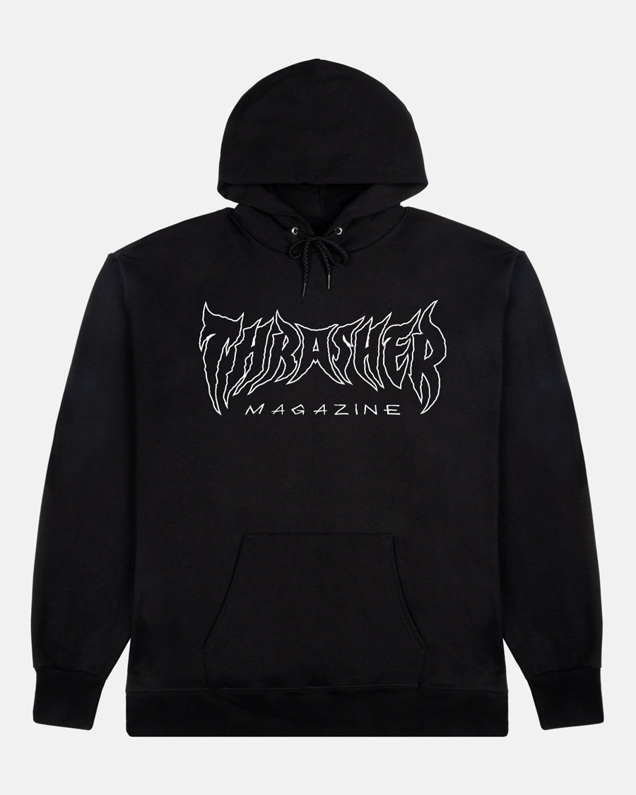 METAL - HOODIE - BLACK