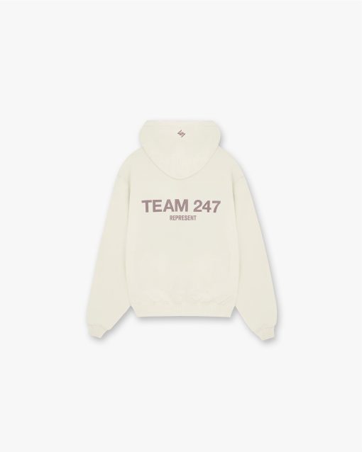 Team 247 Oversized Hoodie - Cream