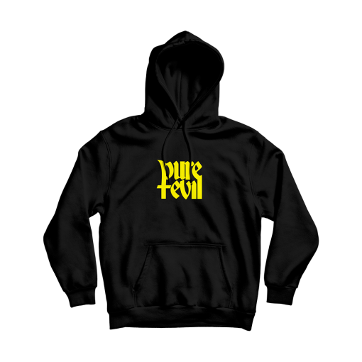 Pure Evil Black Hoodie