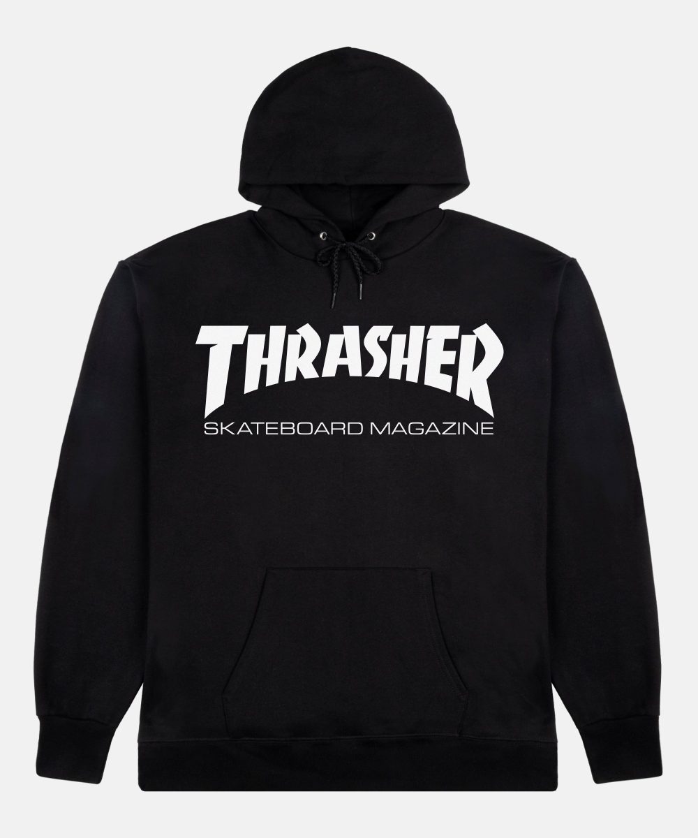SKATE MAG - HOODIE - BLACK