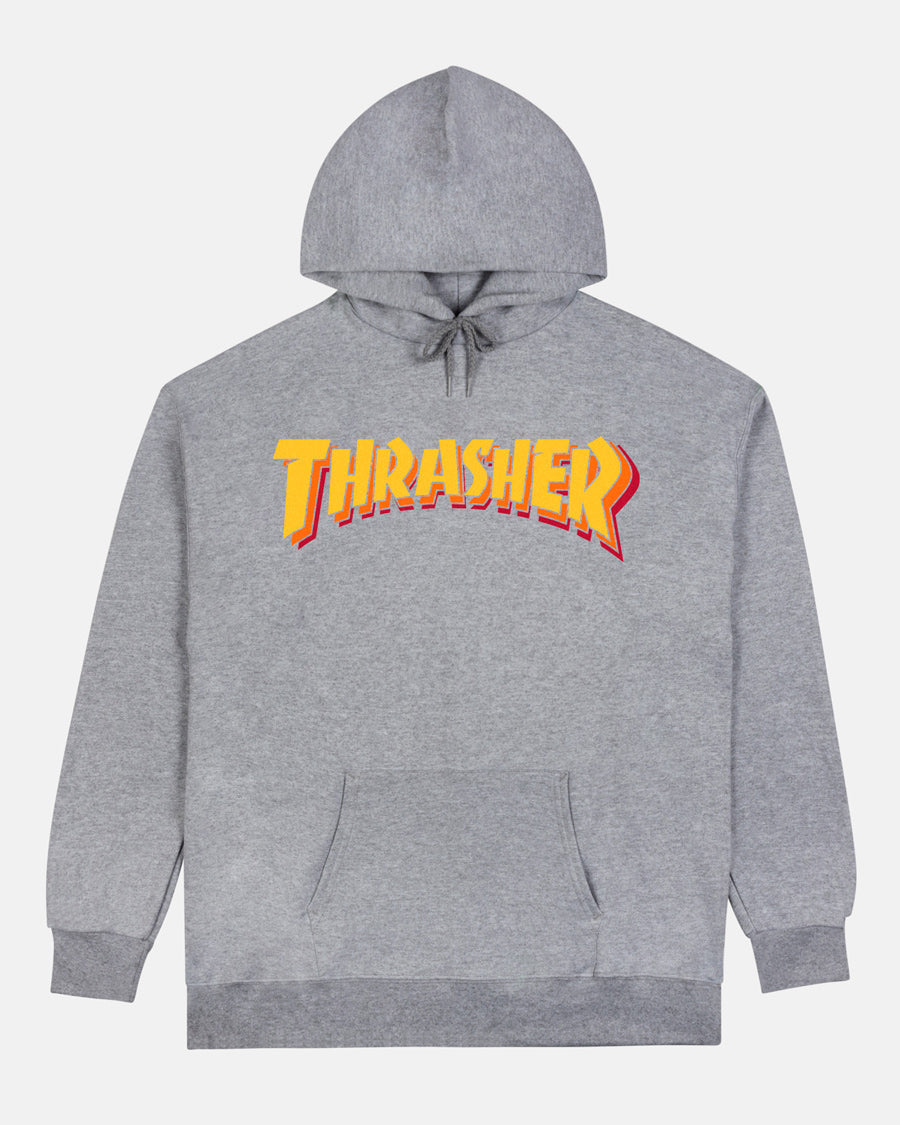 STACKED - HOODIE - SPORT GREY