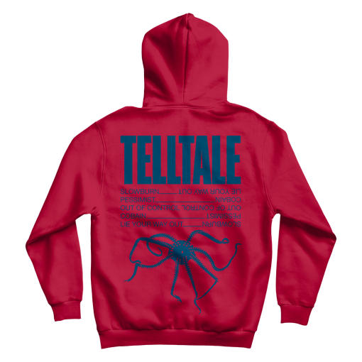 LYWO Oktopus Red Hoodie