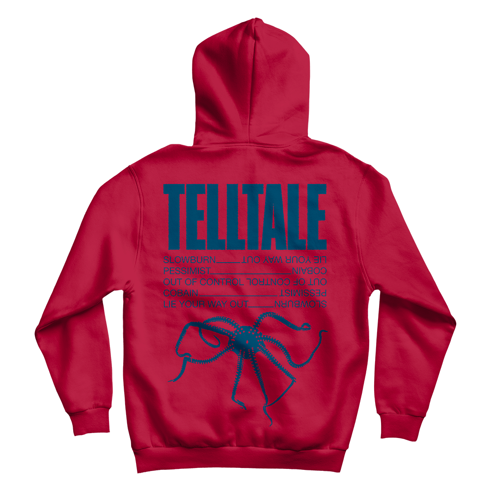 LYWO Oktopus Red Hoodie