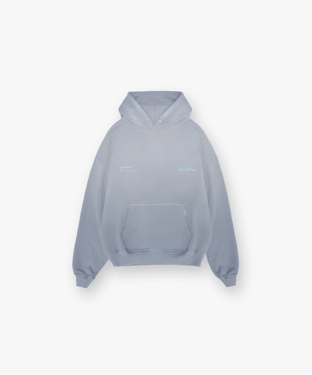 Patron Of The Club Hoodie - Washed Grey