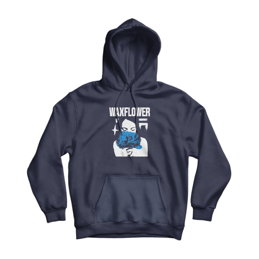 Flower Blue Hoodie