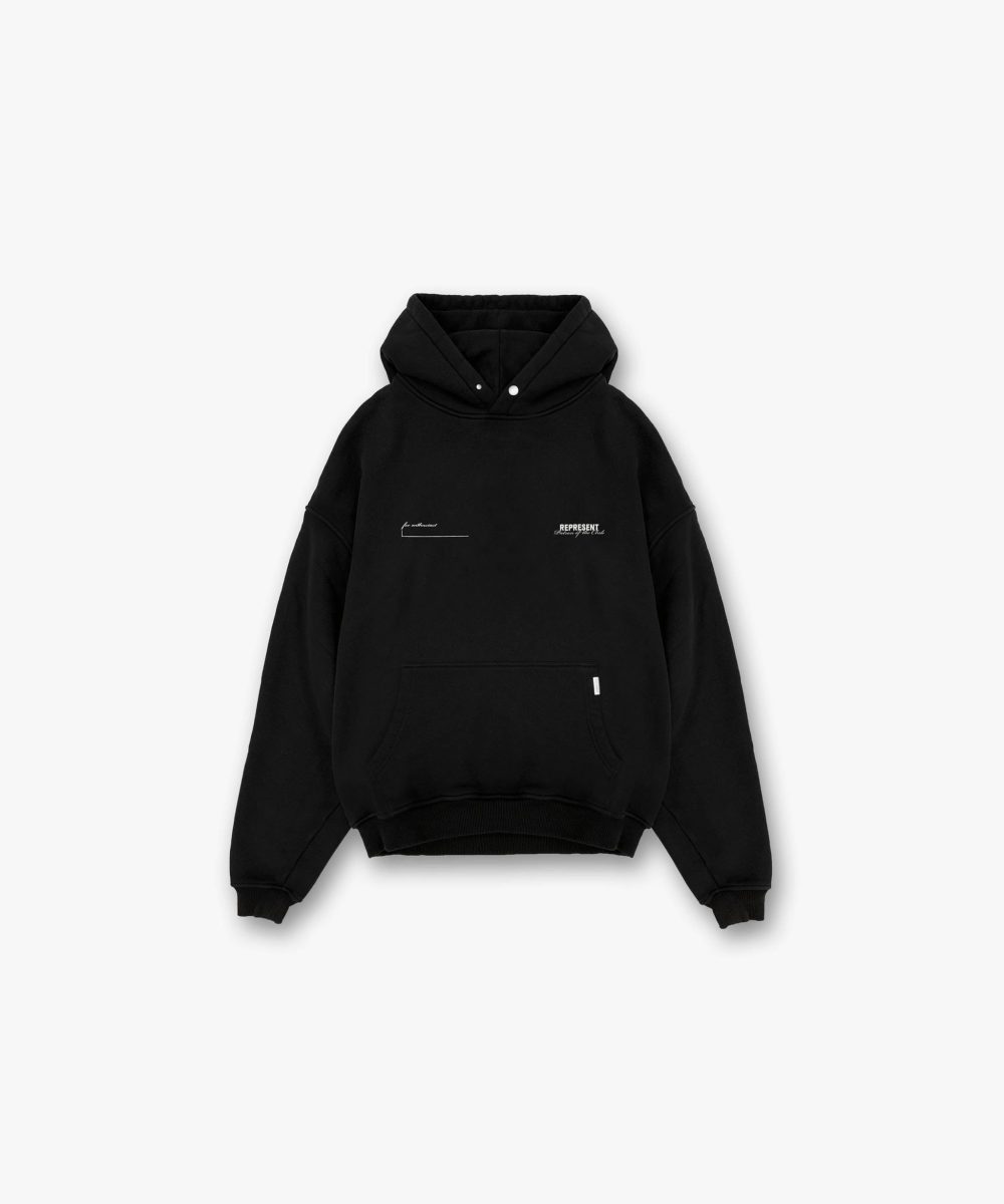 Patron Of The Club Hoodie - Black