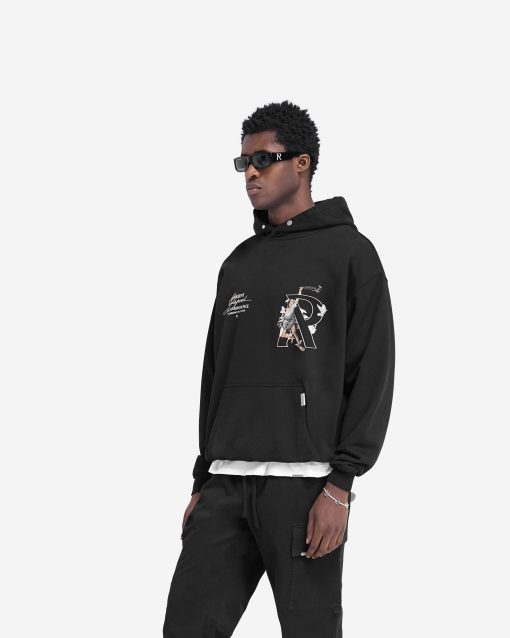 Hermes Hoodie - Jet Black