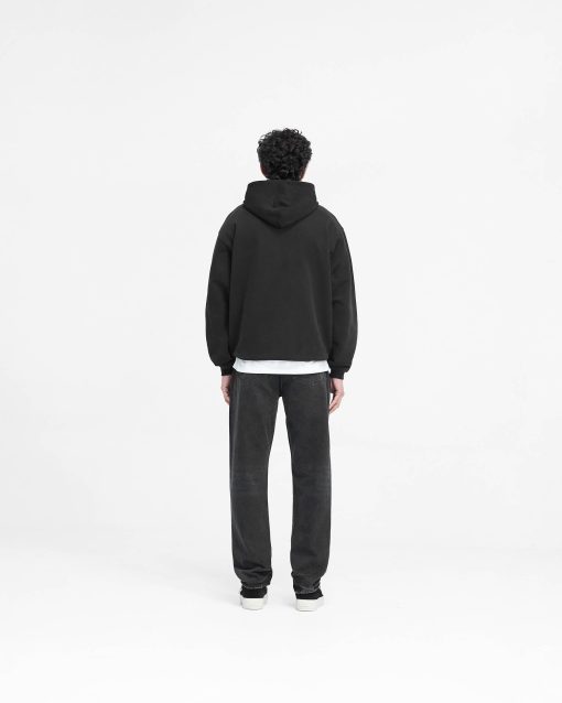 Script Logo Hoodie - Black